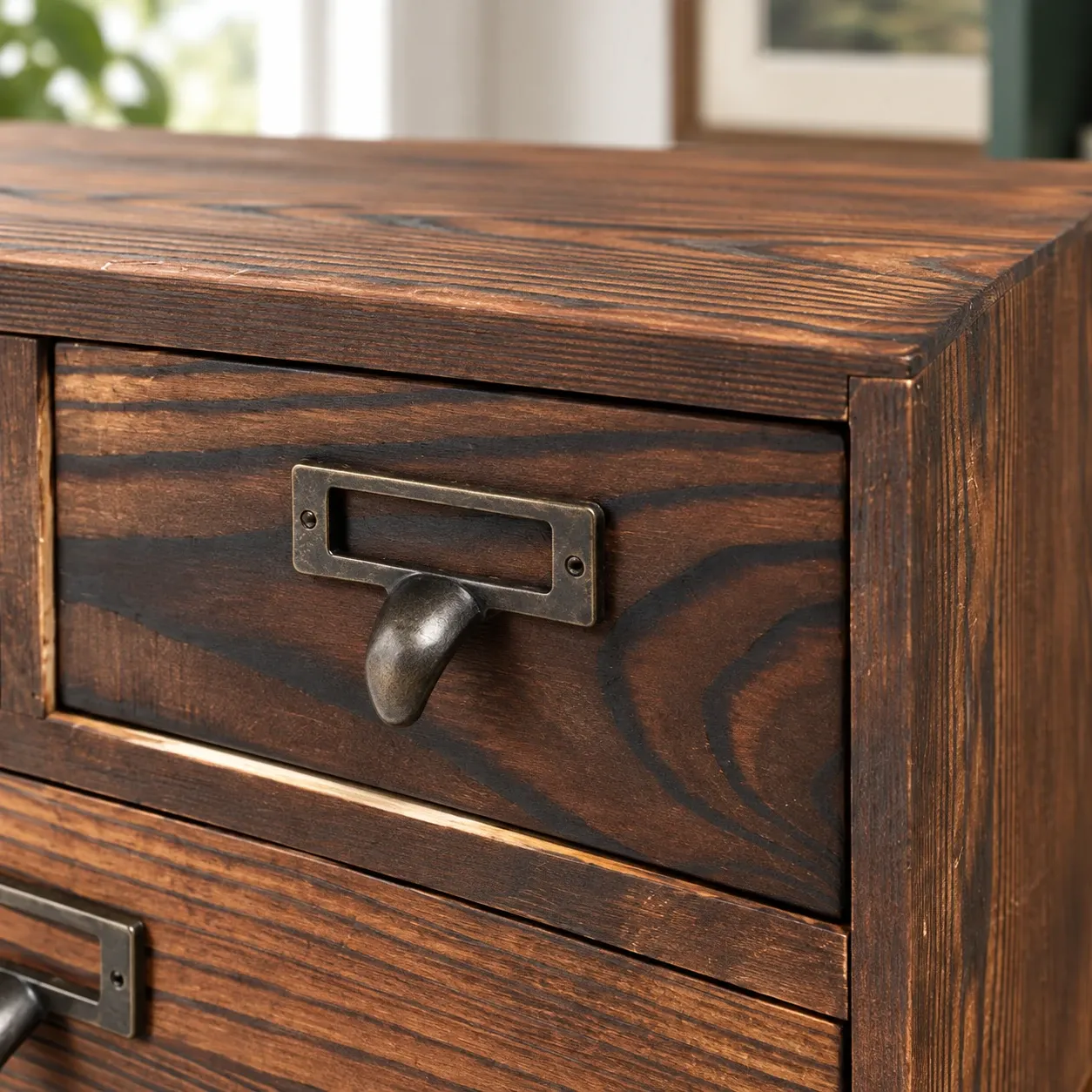 Marlow Desktop Drawers, construction detail