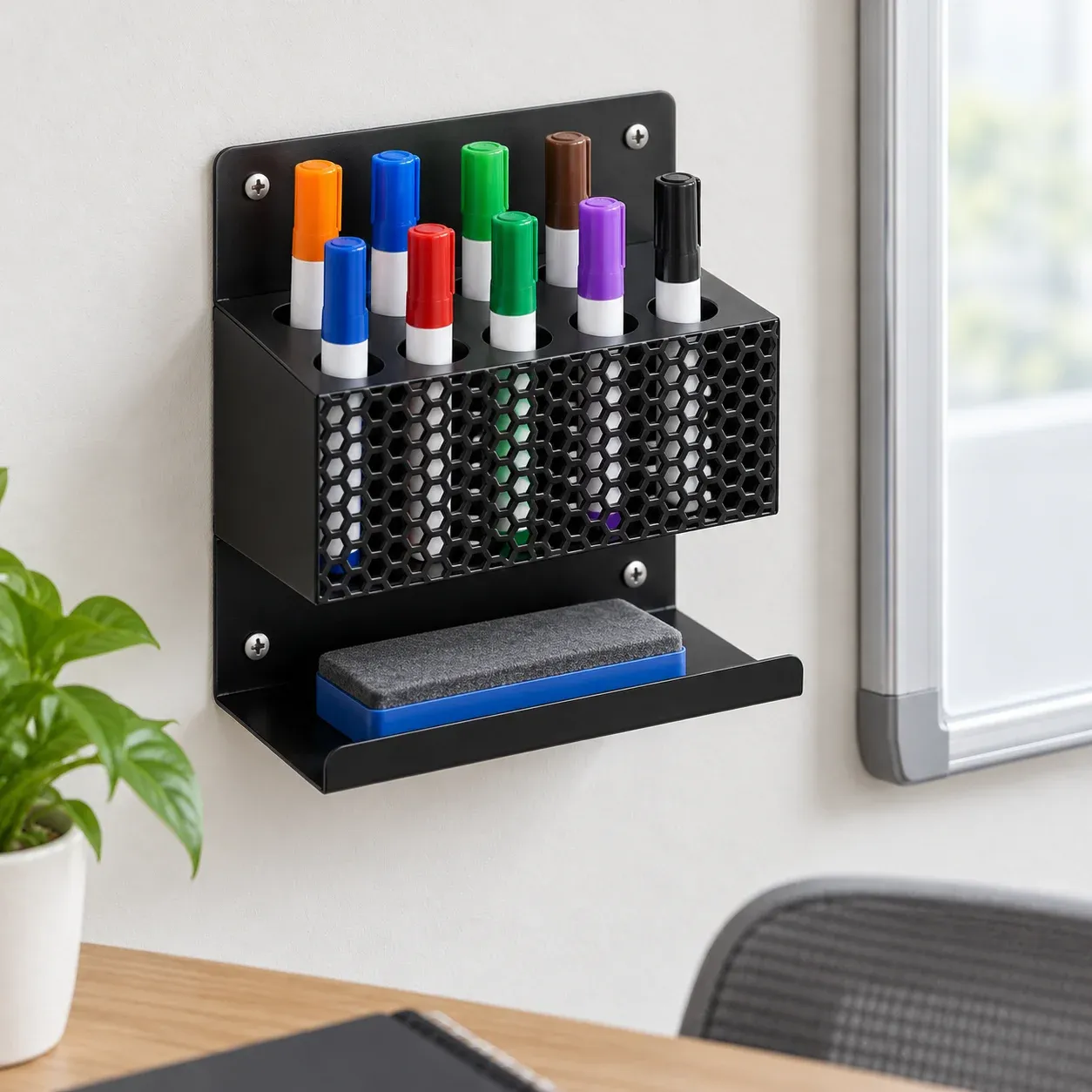 Bertram Wall Marker Rack use view