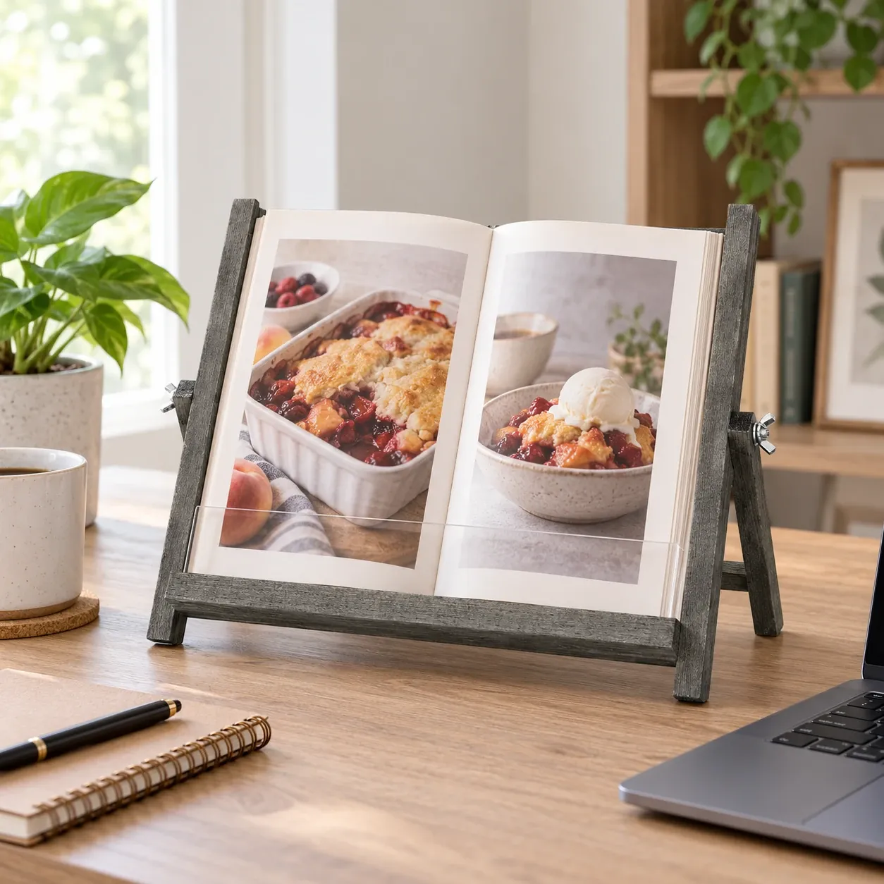 Claude Folding Reading Stand — use view
