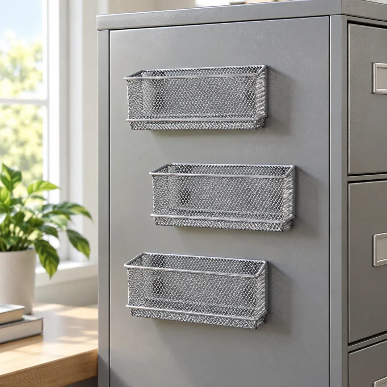 Bennet Magnetic Mesh Baskets, lead product view