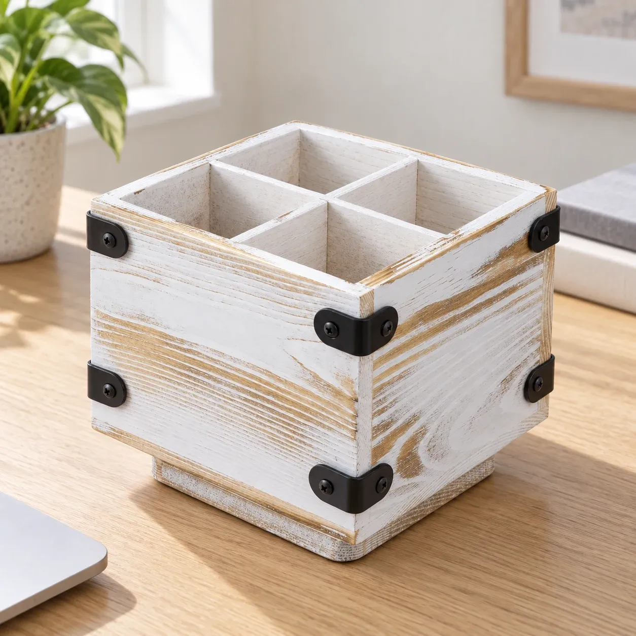 Mina Rotating Desk Caddy lead view