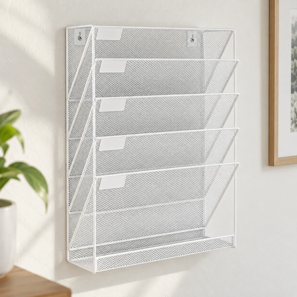 Florence Wall File Rack lead view