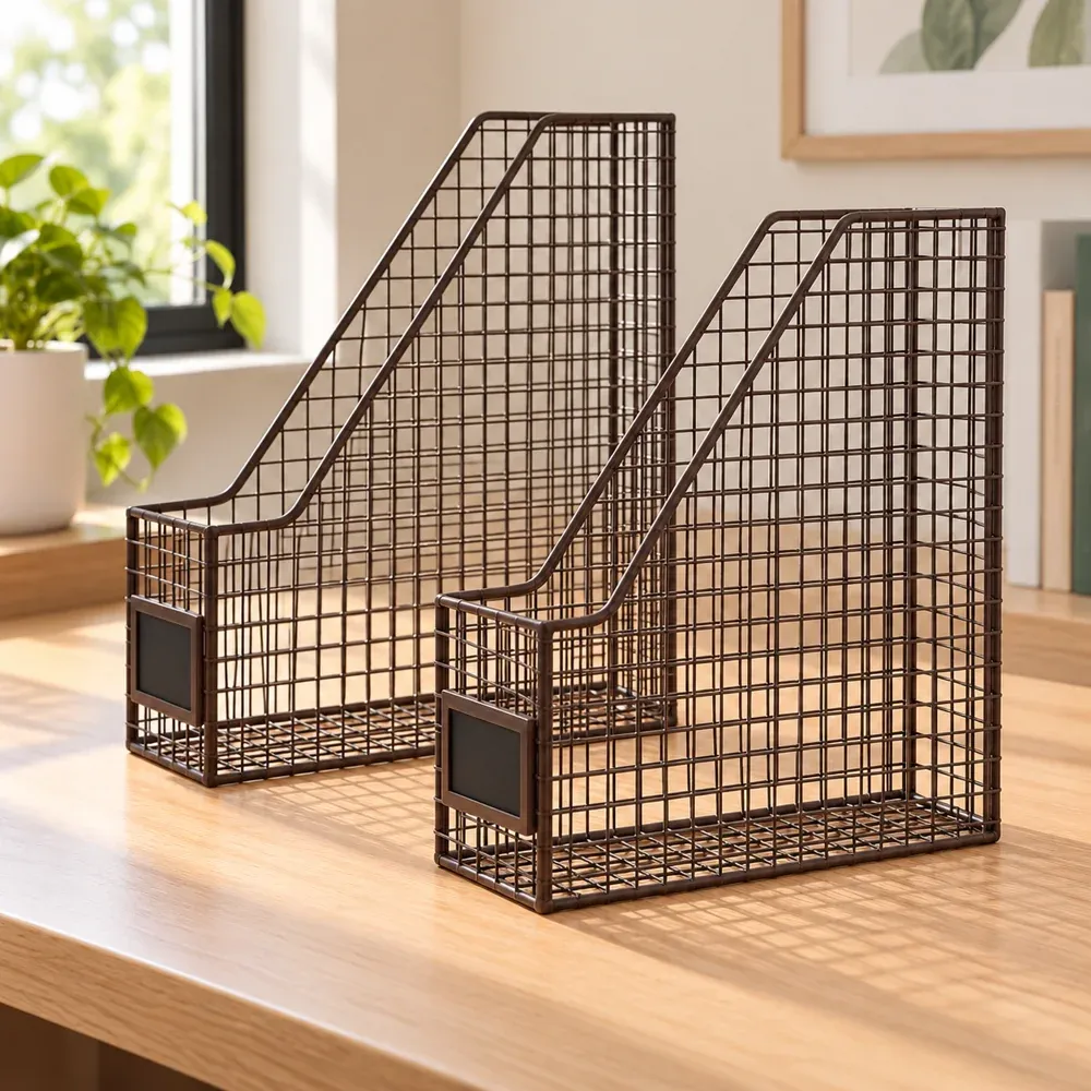 Fergus Mesh Magazine Holders — alternate view
