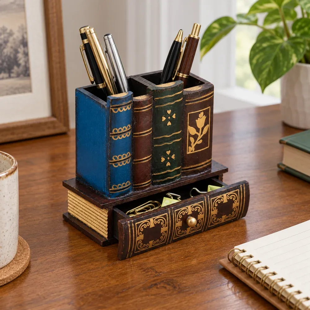 Casper Book Desk Caddy — use view