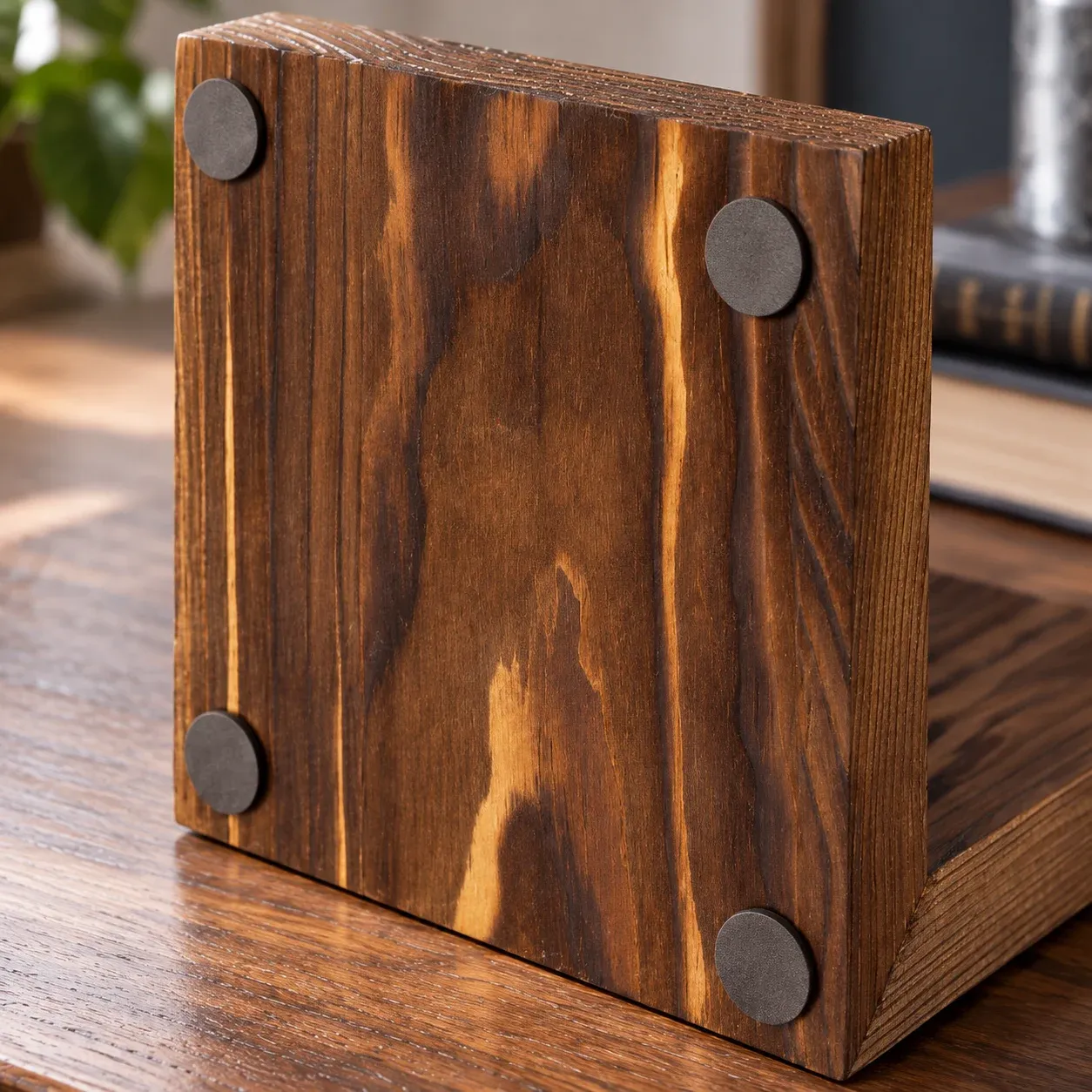 Zane Pipe Bookends, construction detail