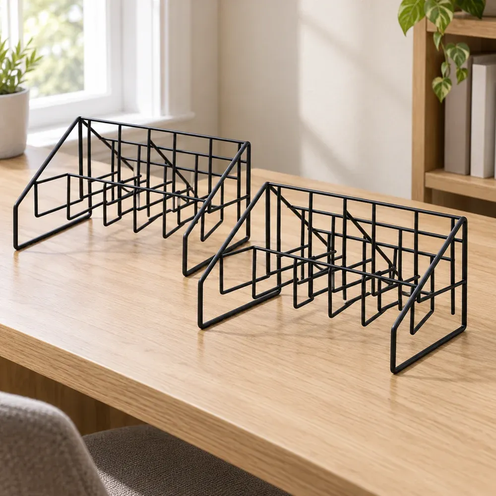 Dacre Tiered Disc Racks — lead view